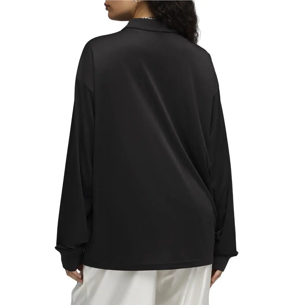 Puma clothing - PUMA Fenty X  Collared Long Sleeve Goalie Jersey - 63378601 - Black 2