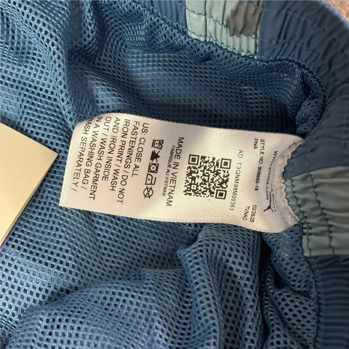 Puma clothing - Blue 2