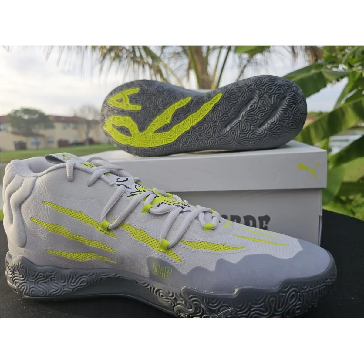 Puma shoes - PUMA MB 03 - 379235-01 - Gray (UPC: 196856473362) 7