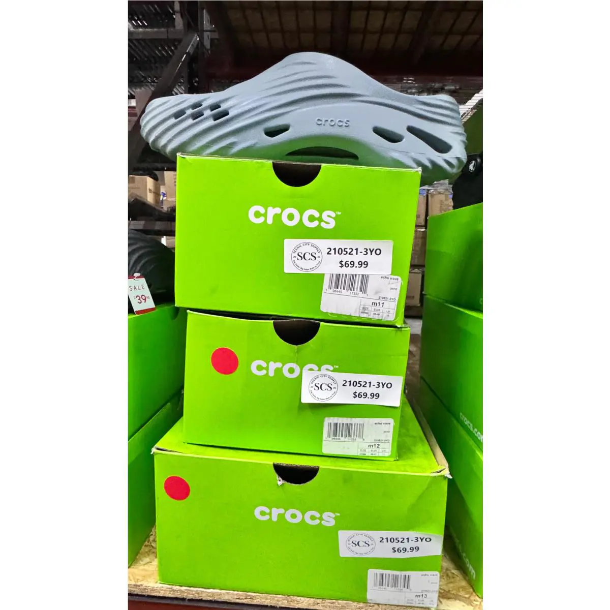 Crocs shoes - Crocs Echo Wave 210521-3YO 3