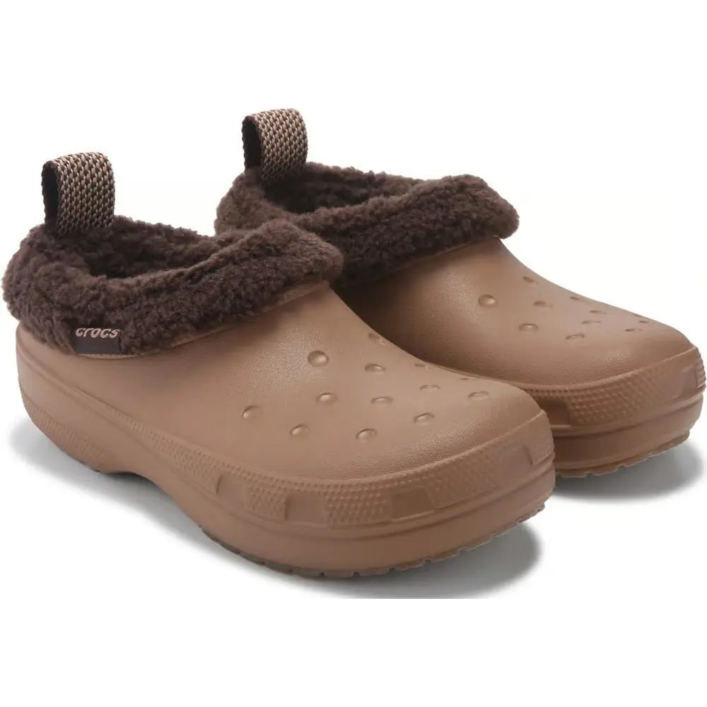 Crocs Classic Lined Shorty Slide Cozy Sandals Slip-on Slipper 211380-2EY