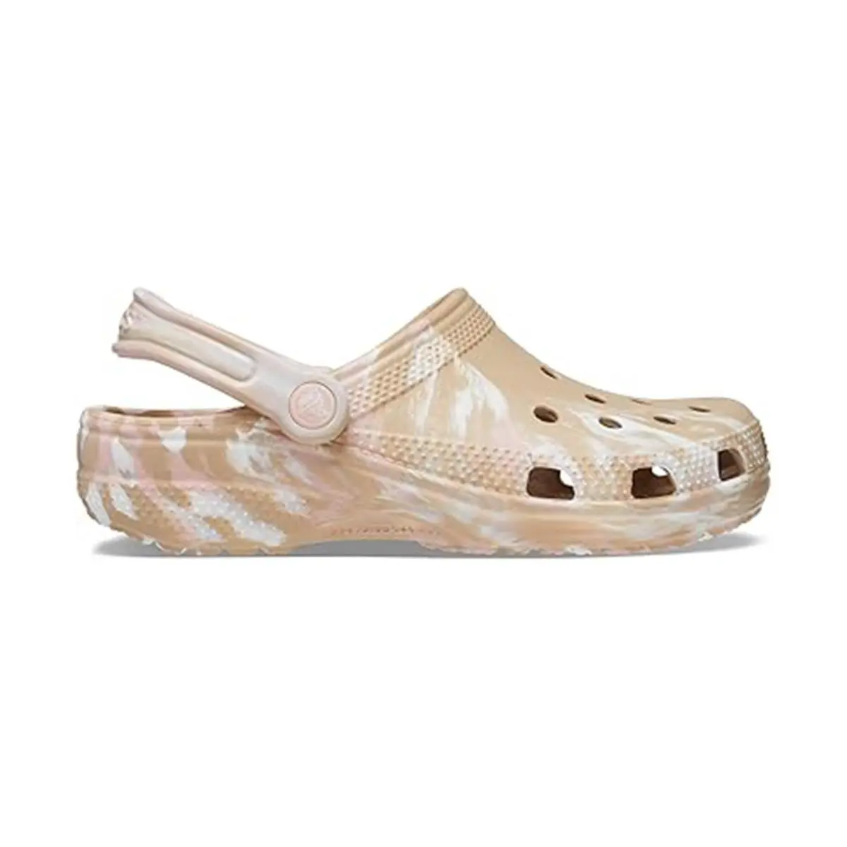 Crocs shoes - Crocs Classic Marbled - Classic Marbled - 206867-2YA - Chai/Pink Rose 1