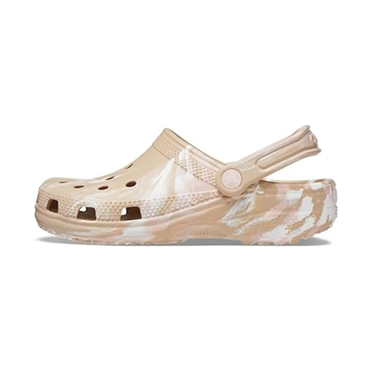 Crocs shoes - Crocs Classic Marbled - Classic Marbled - 206867-2YA - Chai/Pink Rose 2