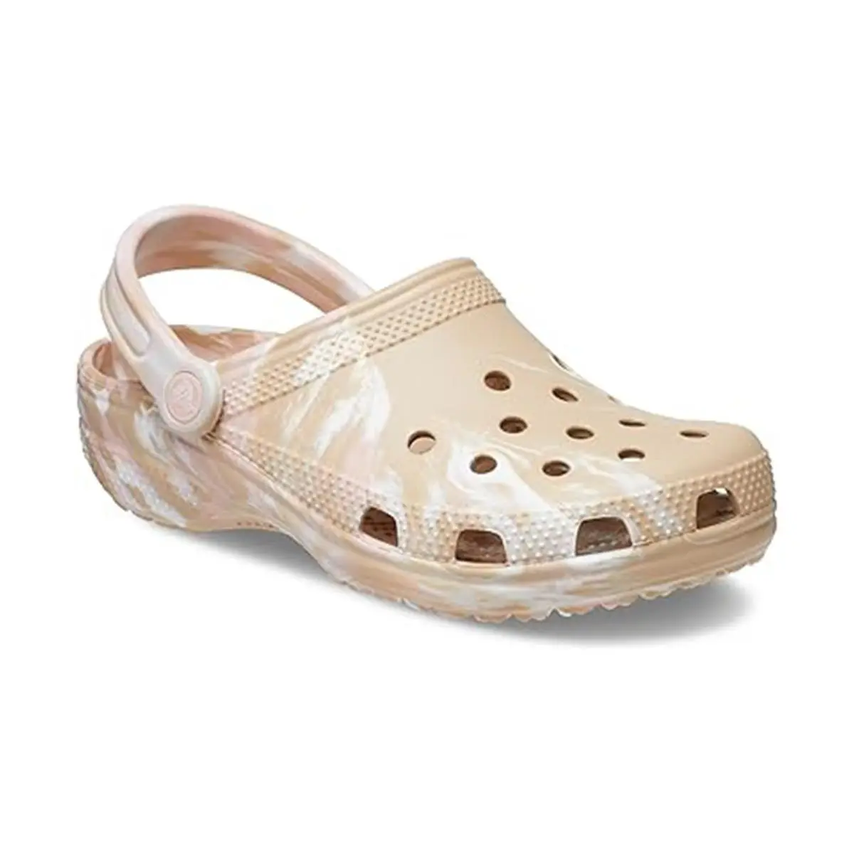 Crocs shoes - Crocs Classic Marbled - Classic Marbled - 206867-2YA - Chai/Pink Rose 8