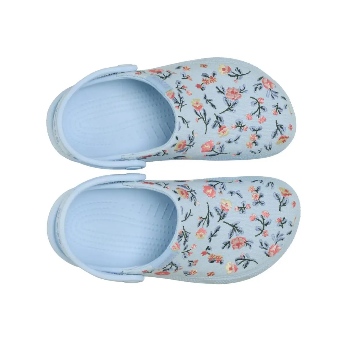 Crocs shoes - Blue Floral 4