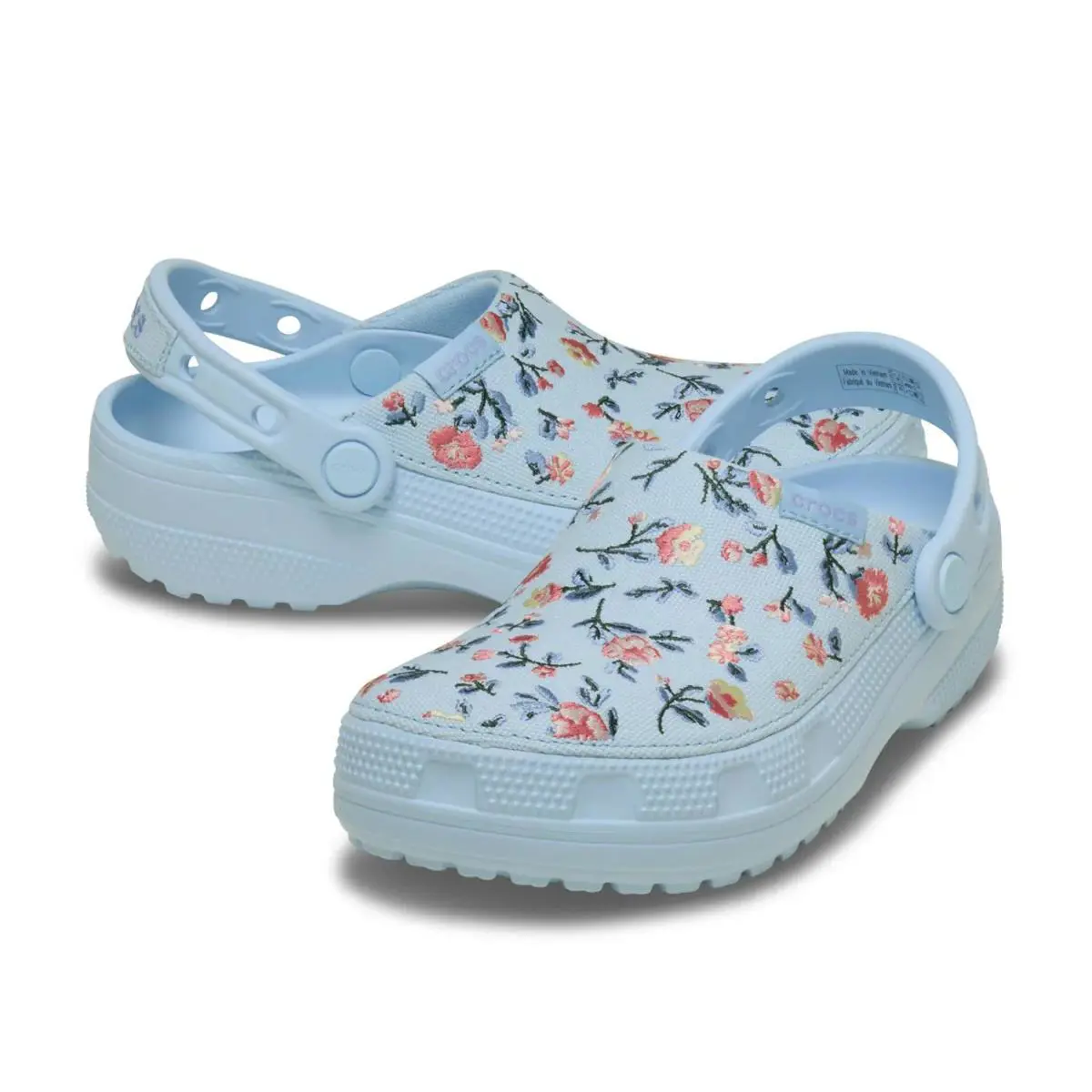 Crocs shoes - Blue Floral 5