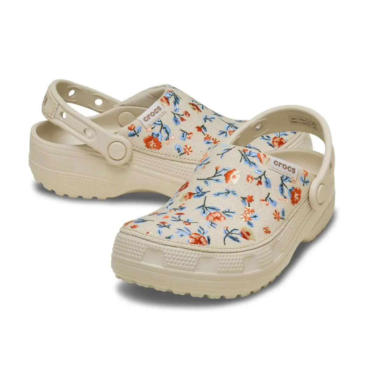 Crocs shoes - Blue Floral 26