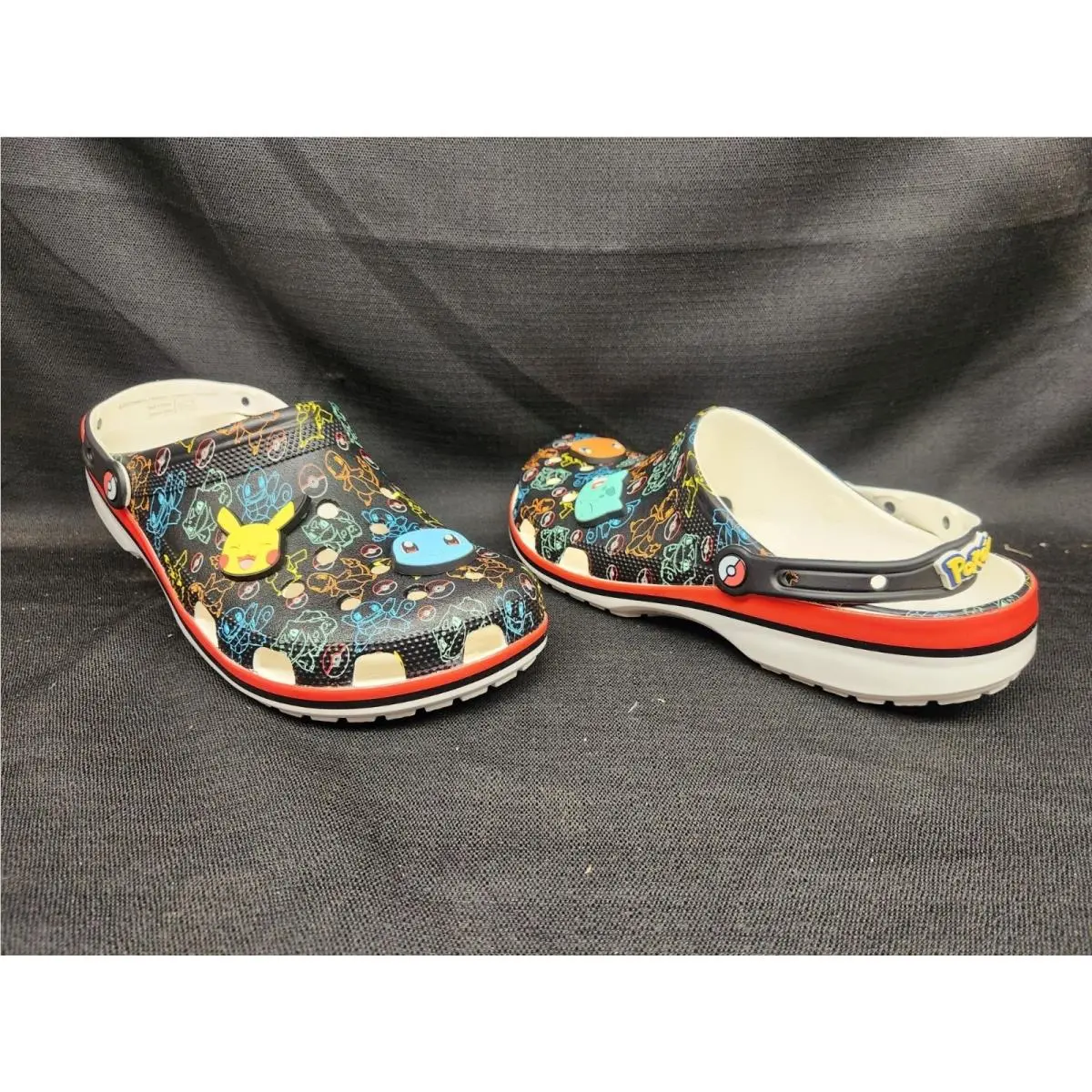 Crocs Classic Clog Pokémon Starters 211343-90H Mens Size 10