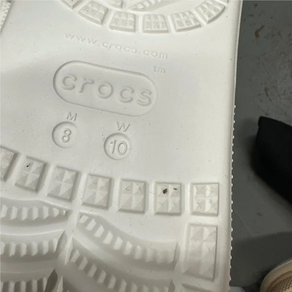 Crocs shoes - Classic Crush Clog - Classic Crush Clog - White 6