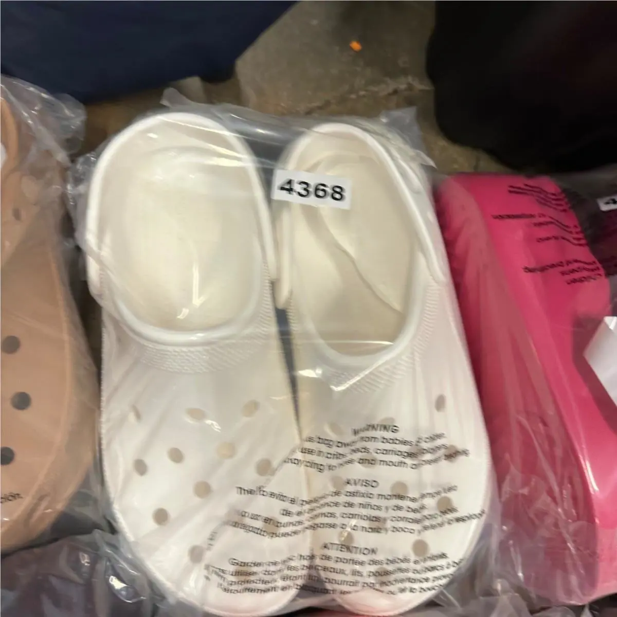 Crocs shoes - Classic Crush Clog - Classic Crush Clog - White 7