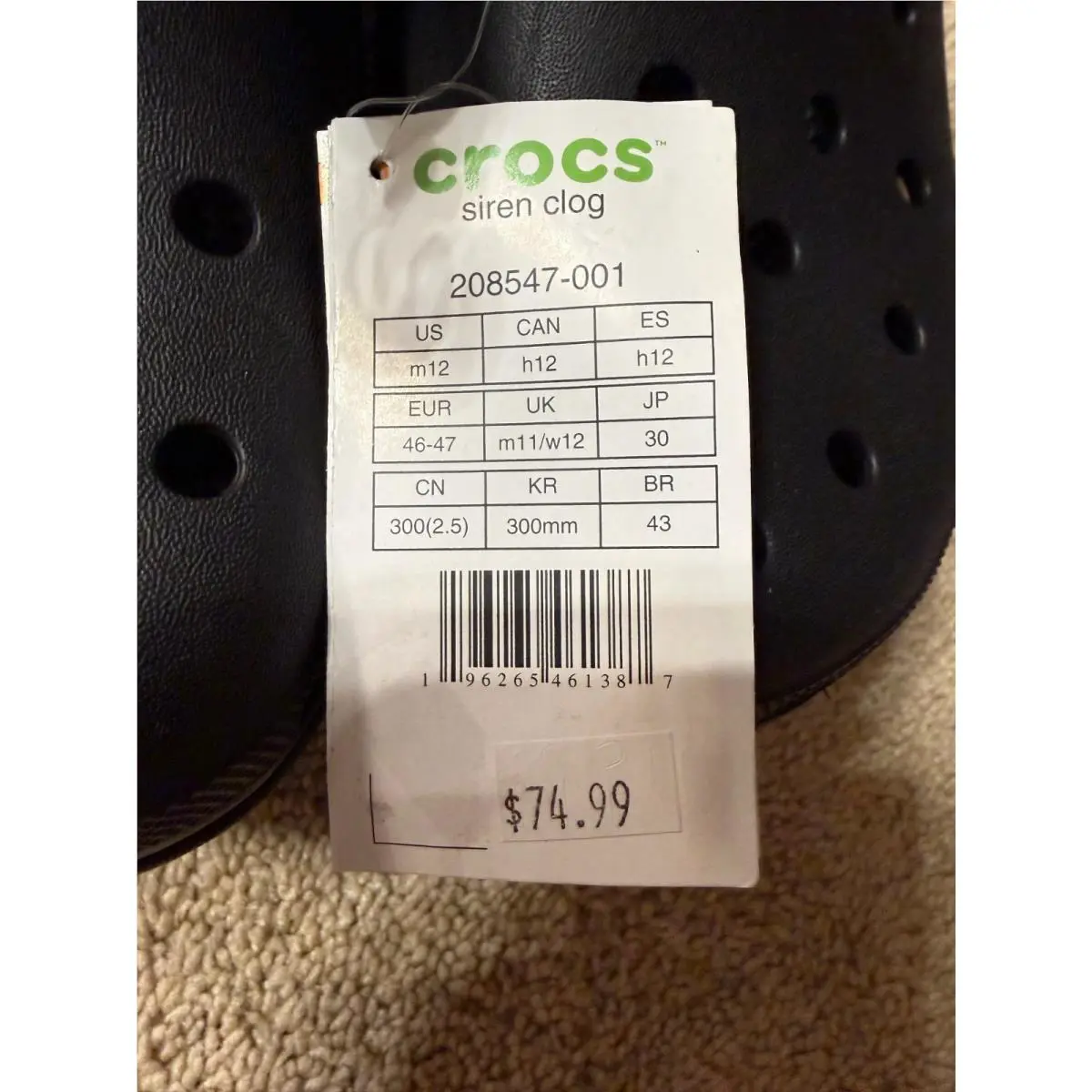 Crocs shoes - Black 3
