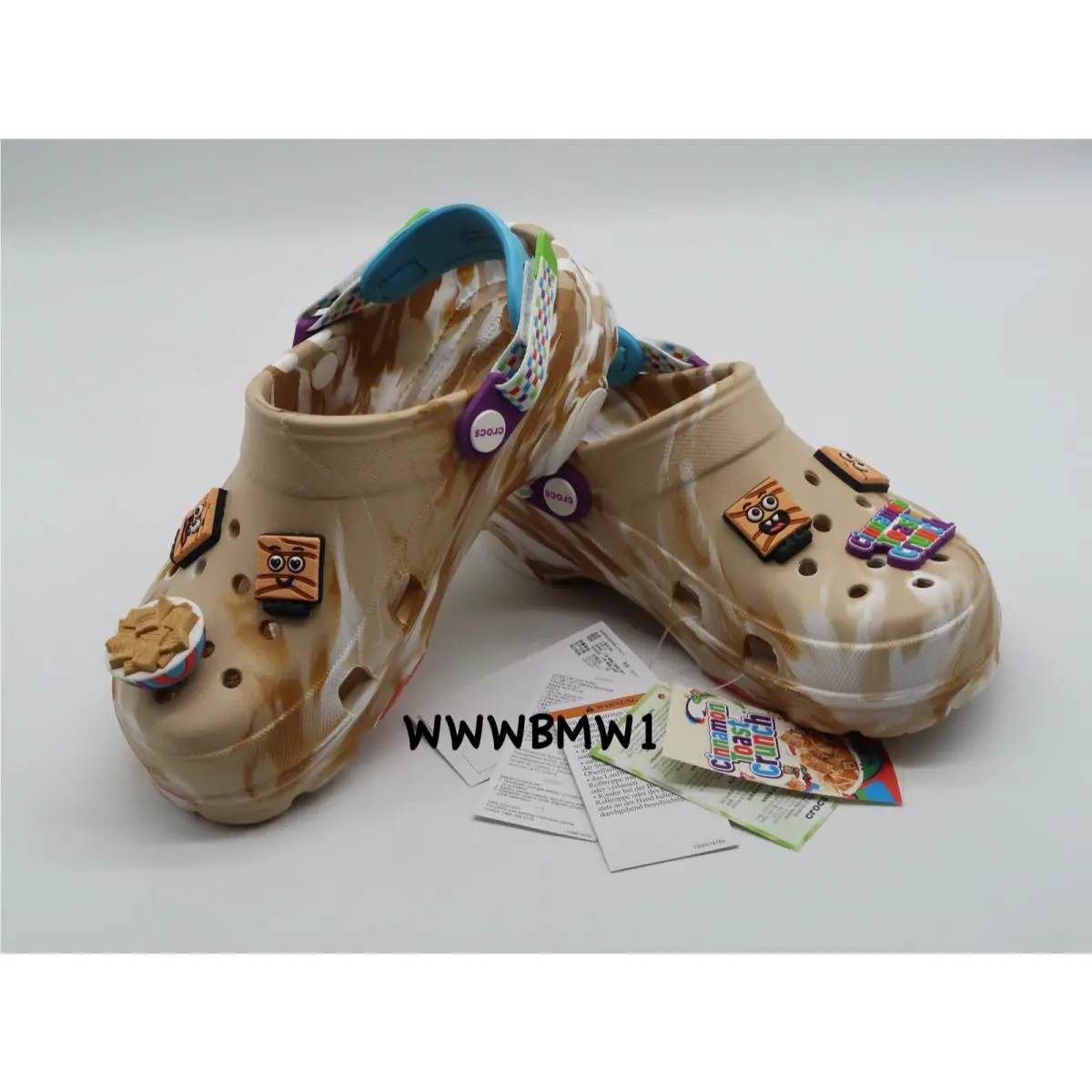 Crocs shoes - Crocs Classic Toast Crunch Clog - Multicolor (UPC: 196265118120) 1
