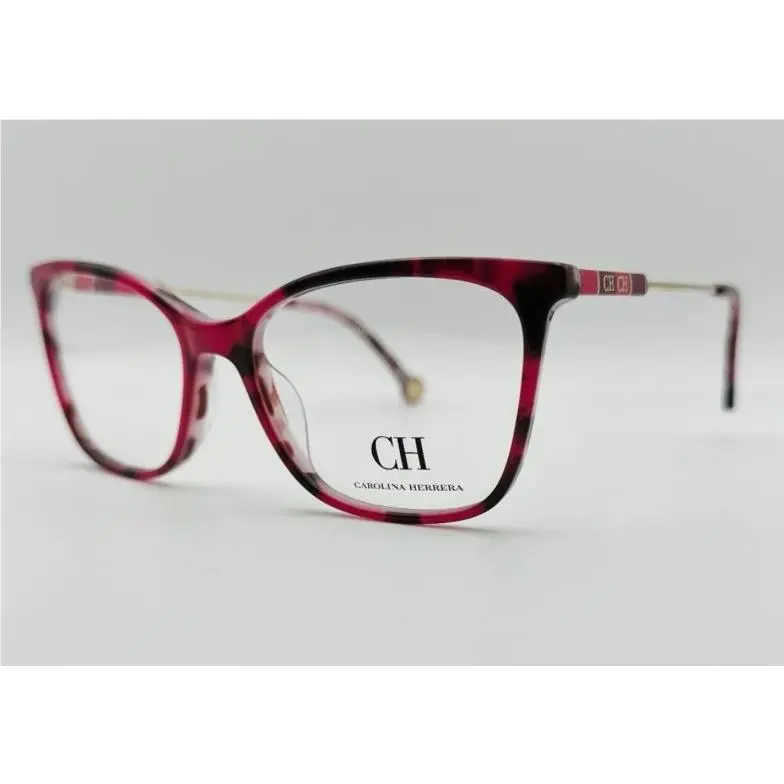 Carolina Herrera VHE846K-01GT-53 Eyeglasses Boutique Display - Frame: Black white gold