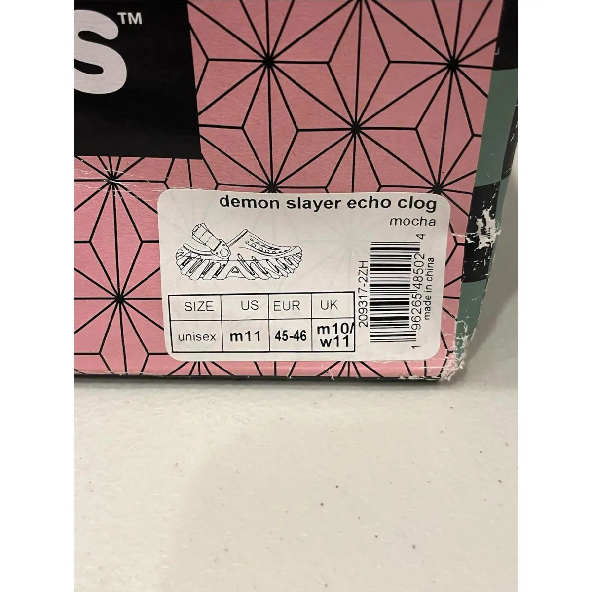 Crocs shoes - Demon Slayer Tanjiro Echo - Demon Slayer Tanjiro Echo - Black 8