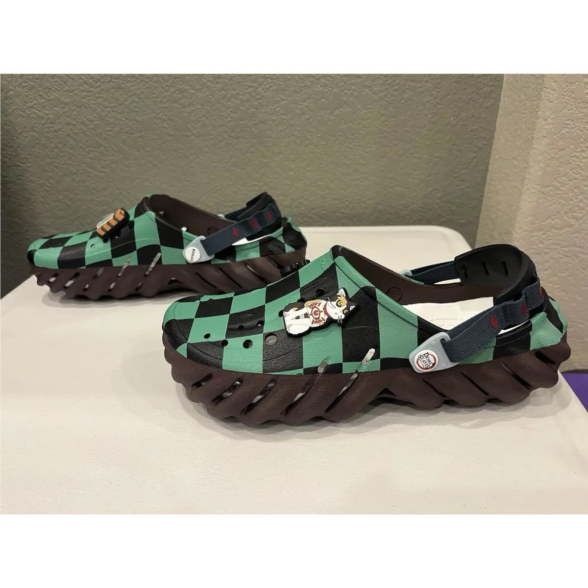 Crocs shoes - Demon Slayer Tanjiro Echo - Demon Slayer Tanjiro Echo - Black 1