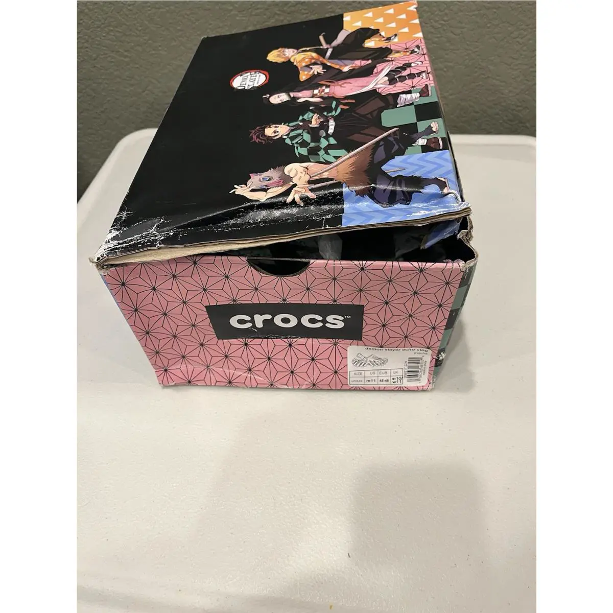 Crocs shoes - Demon Slayer Tanjiro Echo - Demon Slayer Tanjiro Echo - Black 7