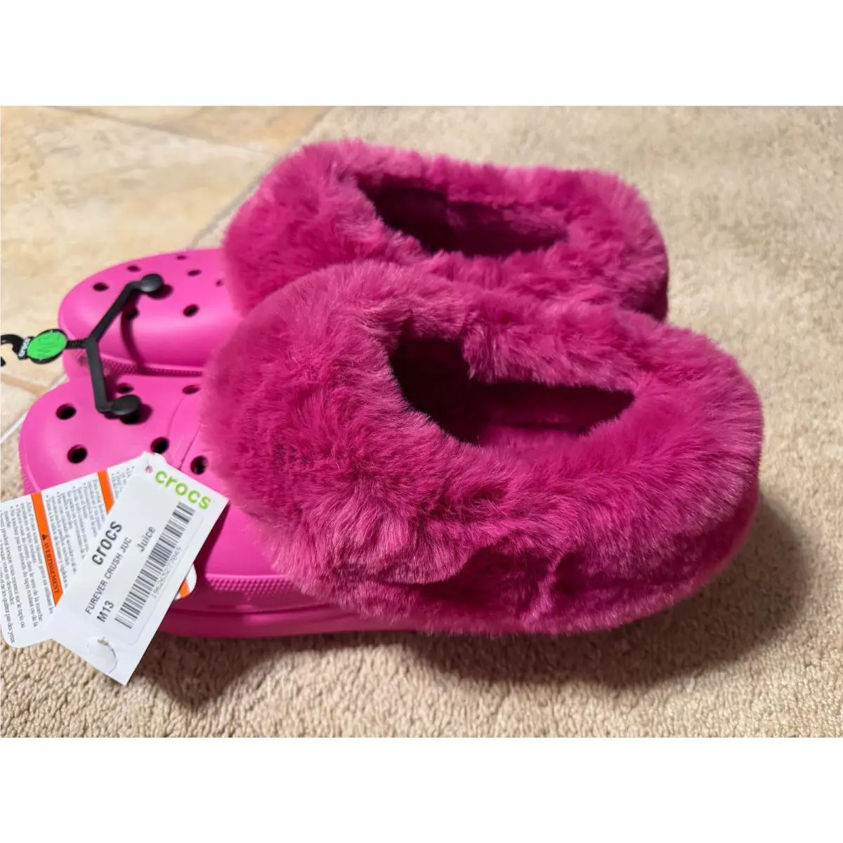 Crocs Furever Crush Juice Platform Clogs 208446 Men 13 Women 15 Size