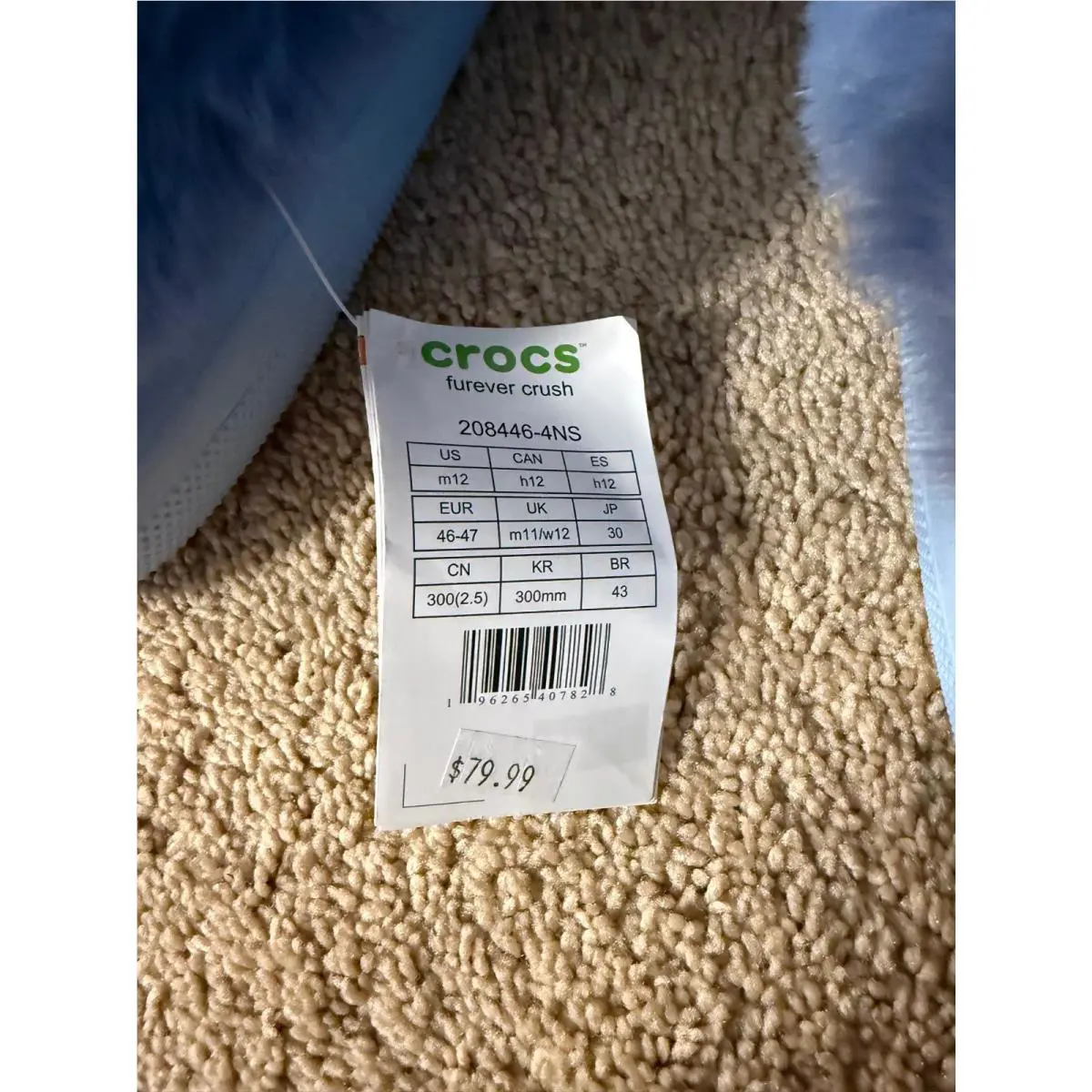 Crocs shoes - Crocs Furever Crush - Furever Crush - 208446-4NS - Blue 3