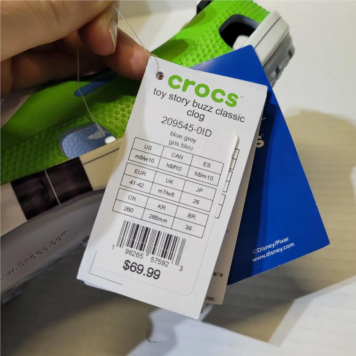 Crocs shoes - Gray (UPC: 196265575923) 8