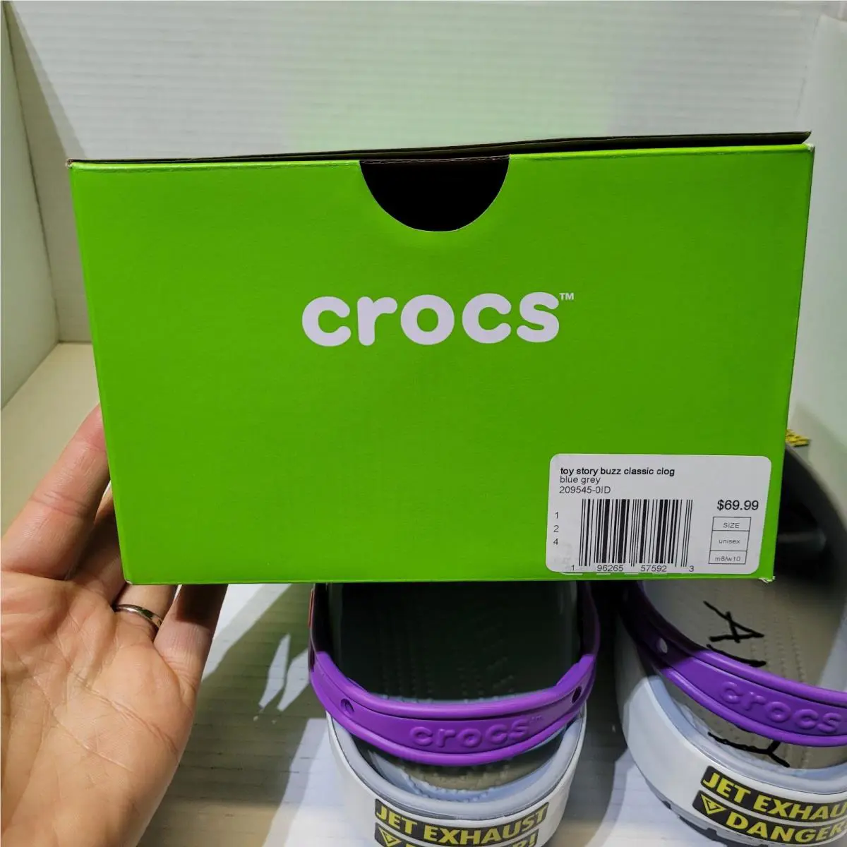 Crocs shoes - Gray (UPC: 196265575923) 6