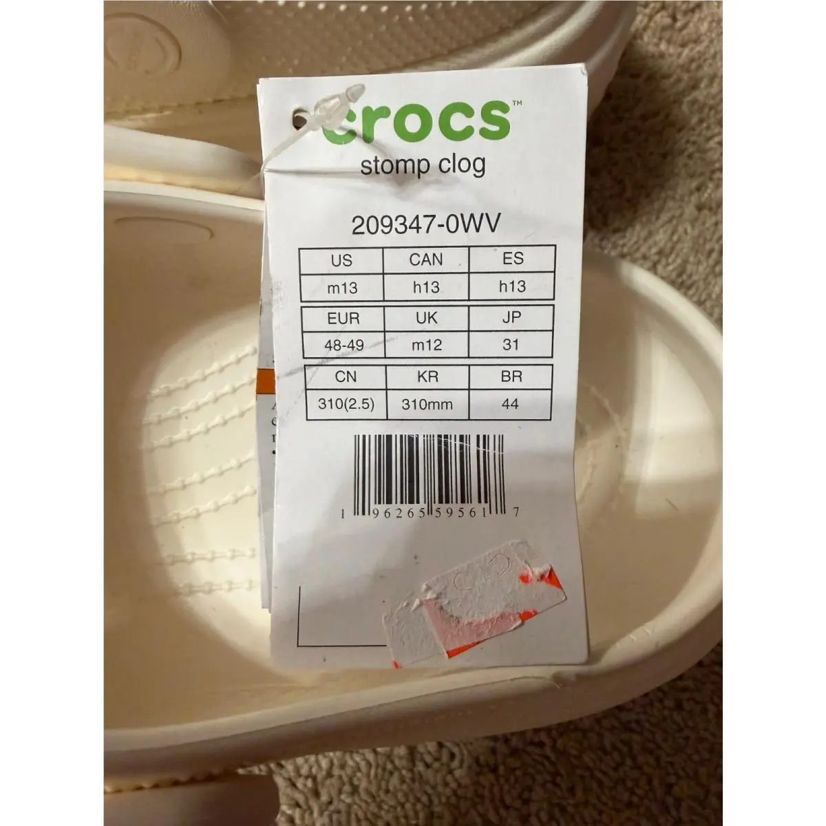 Crocs shoes - STOMP - STOMP - White 3