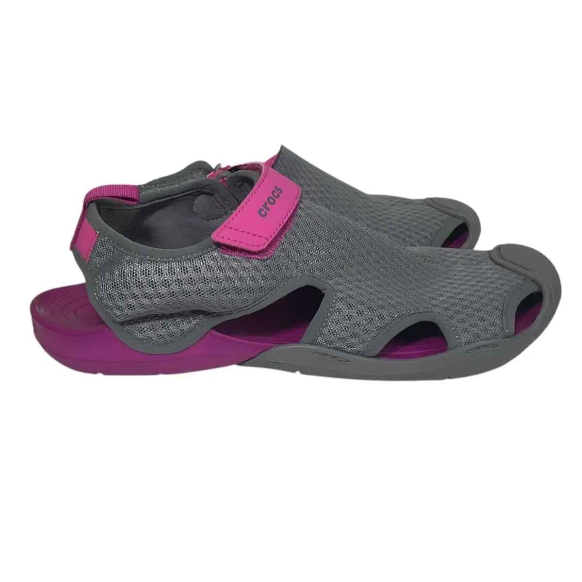 Crocs shoes - Crocs Swiftwater mesh sandals - Swiftwater mesh sandals - Pink/Gray 0