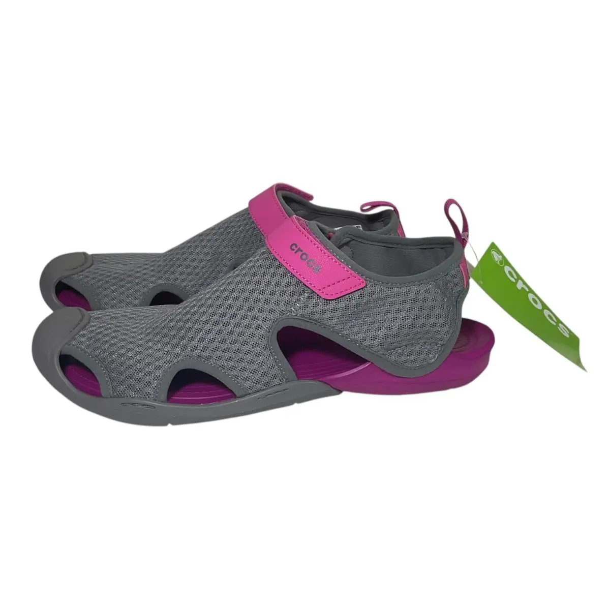 Crocs shoes - Crocs Swiftwater mesh sandals - Swiftwater mesh sandals - Pink/Gray 2