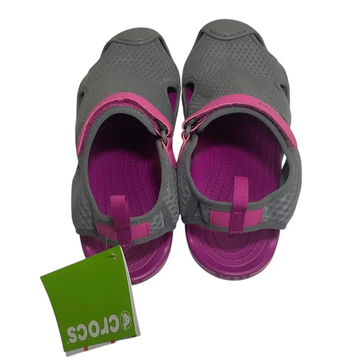 Crocs shoes - Crocs Swiftwater mesh sandals - Swiftwater mesh sandals - Pink/Gray 3