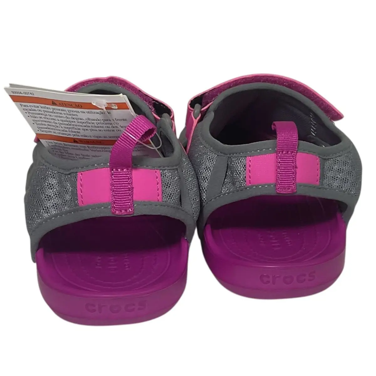 Crocs shoes - Crocs Swiftwater mesh sandals - Swiftwater mesh sandals - Pink/Gray 4