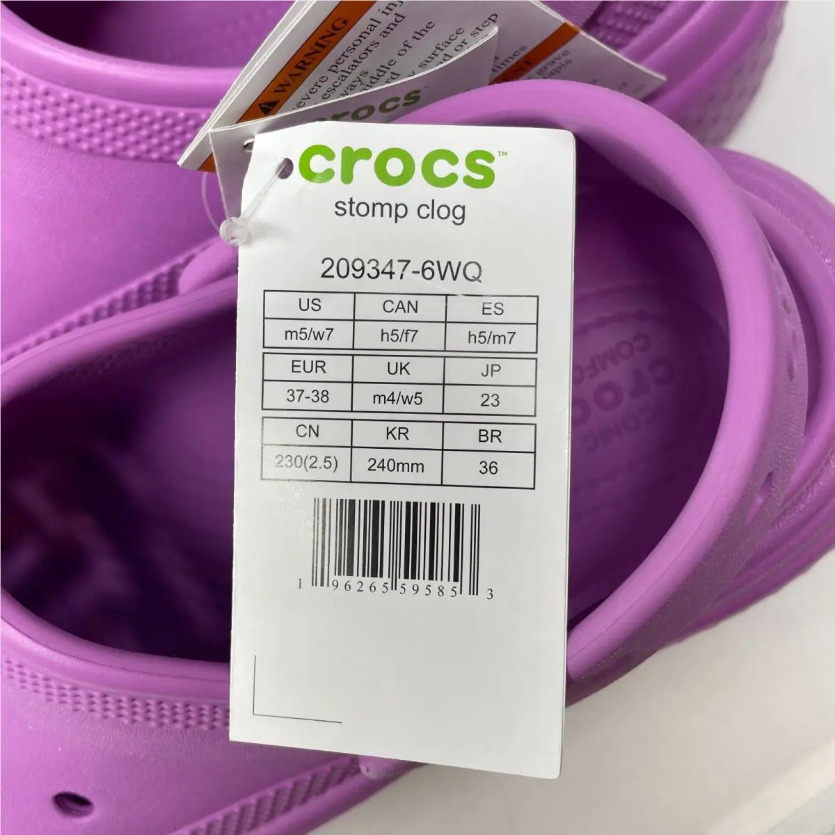 Crocs shoes - Crocs Stomp - Stomp - Purple 3