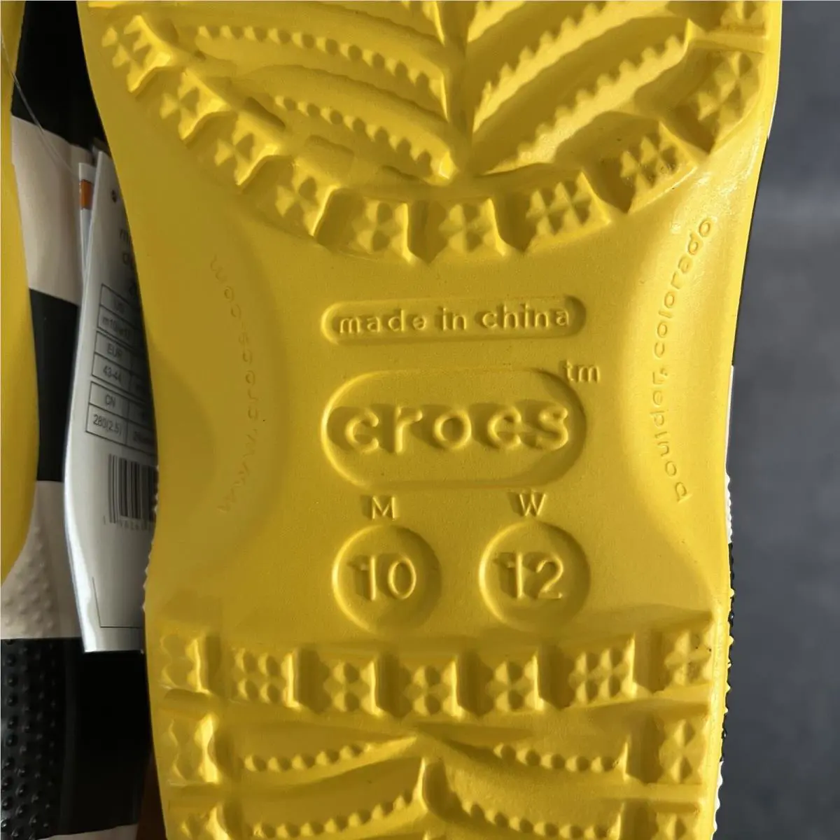 Crocs shoes - Crocs McDonald `s Hamburglar - McDonald Hamburglar - Black 5