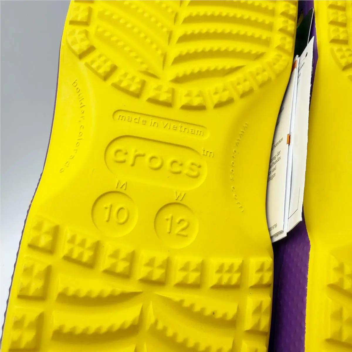 Crocs shoes - Purple (UPC: 196265334872) 9
