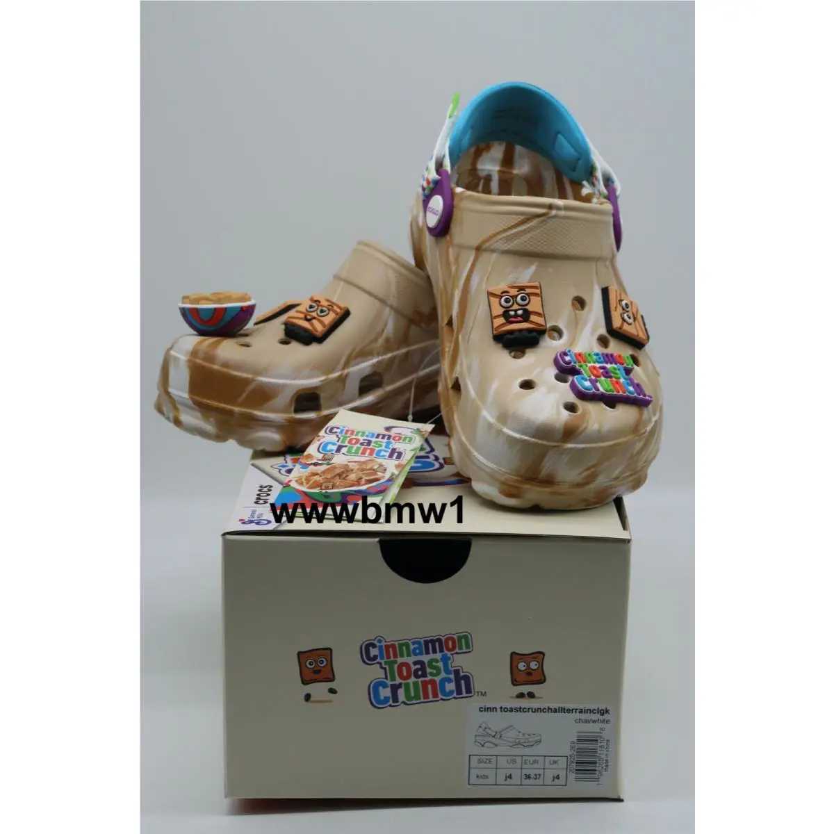 Crocs shoes - Crocs x Cinnamon Toast Crunch - Multicolor (UPC: 196265118106) 8