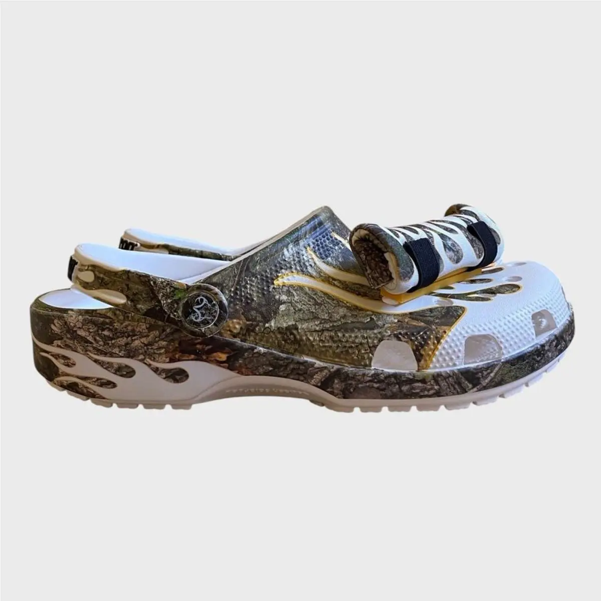 Crocs shoes - Crocs Nascar Realtree - Nascar Realtree - White, green 3