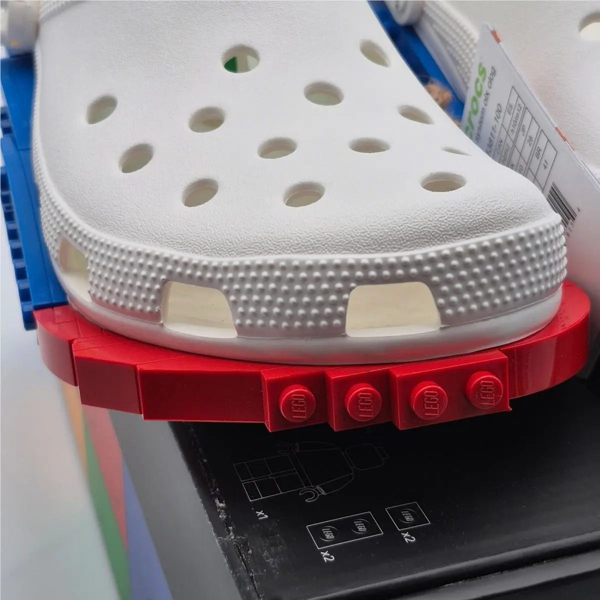 Crocs shoes - White (UPC: 198445478178) 10