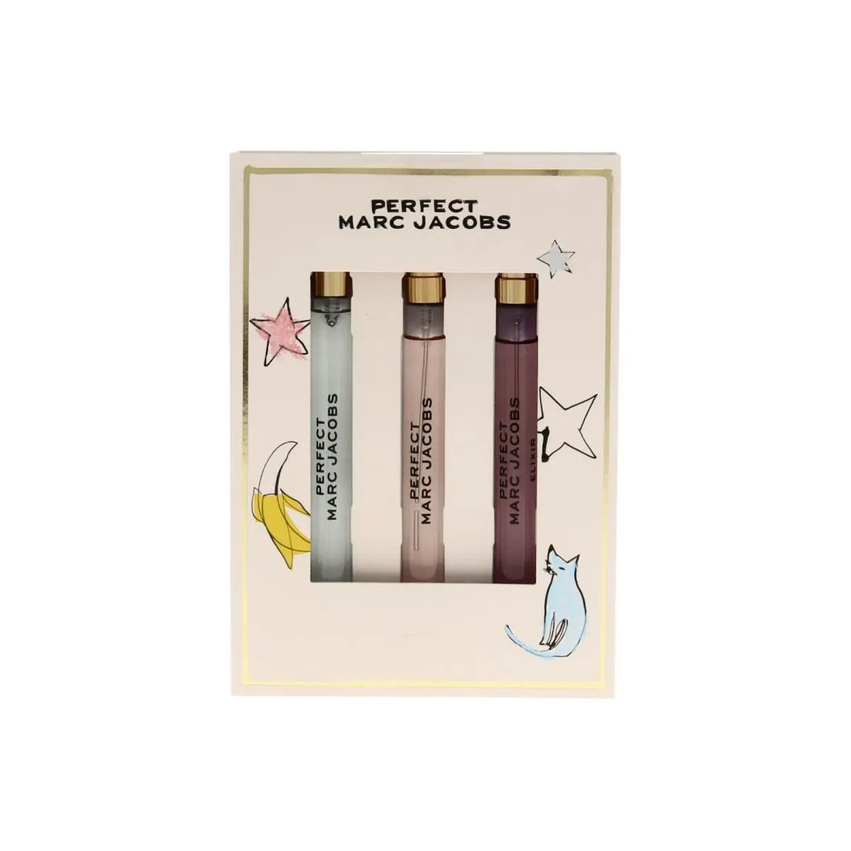 Marc Jacobs Perfect 3pc Gift Set For Women100ml Edp + 75ml Lotion + 10ml Spray