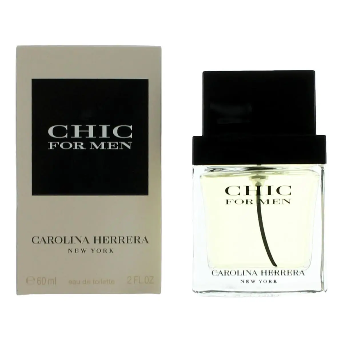 Chic by Carolina Herrera 2 oz Edt Spray For Men