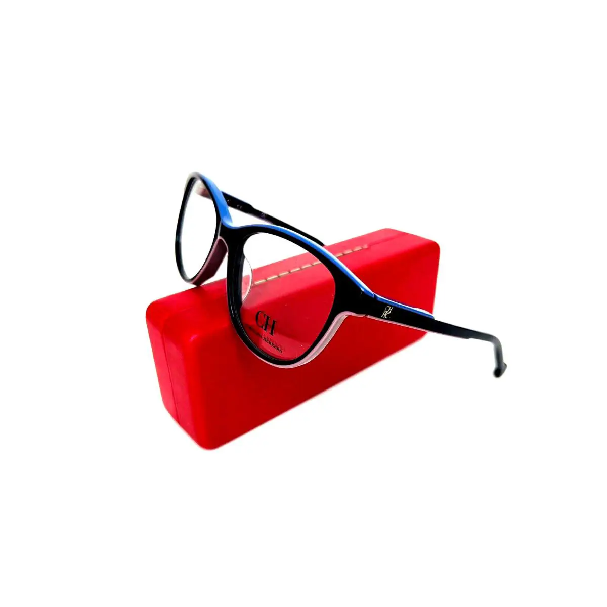 Carolina Herrera Frames Black Acetate Eyeglasses VHE800k 0704 52 16 135 - Frame: Black