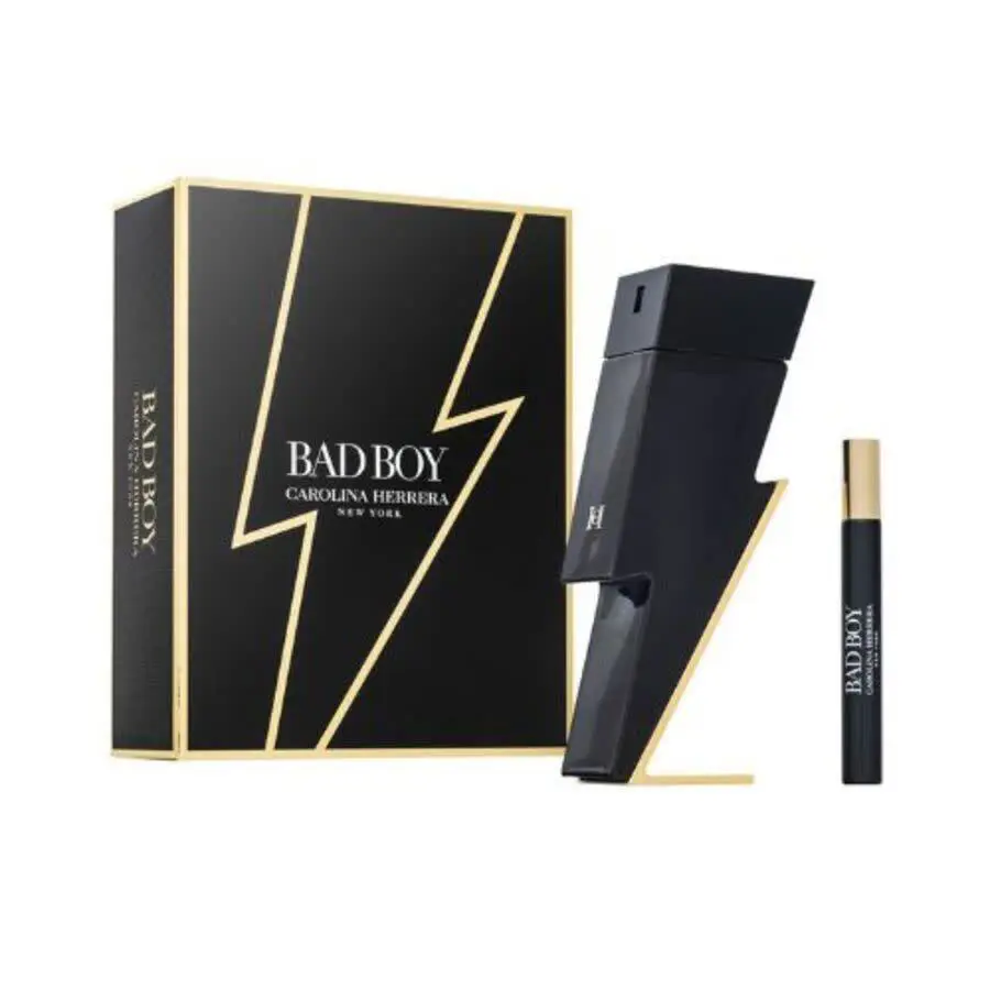 Carolina Herrera Men`s Bad Boy 2pcs Edt Gift Set Fragrances 8411061092736