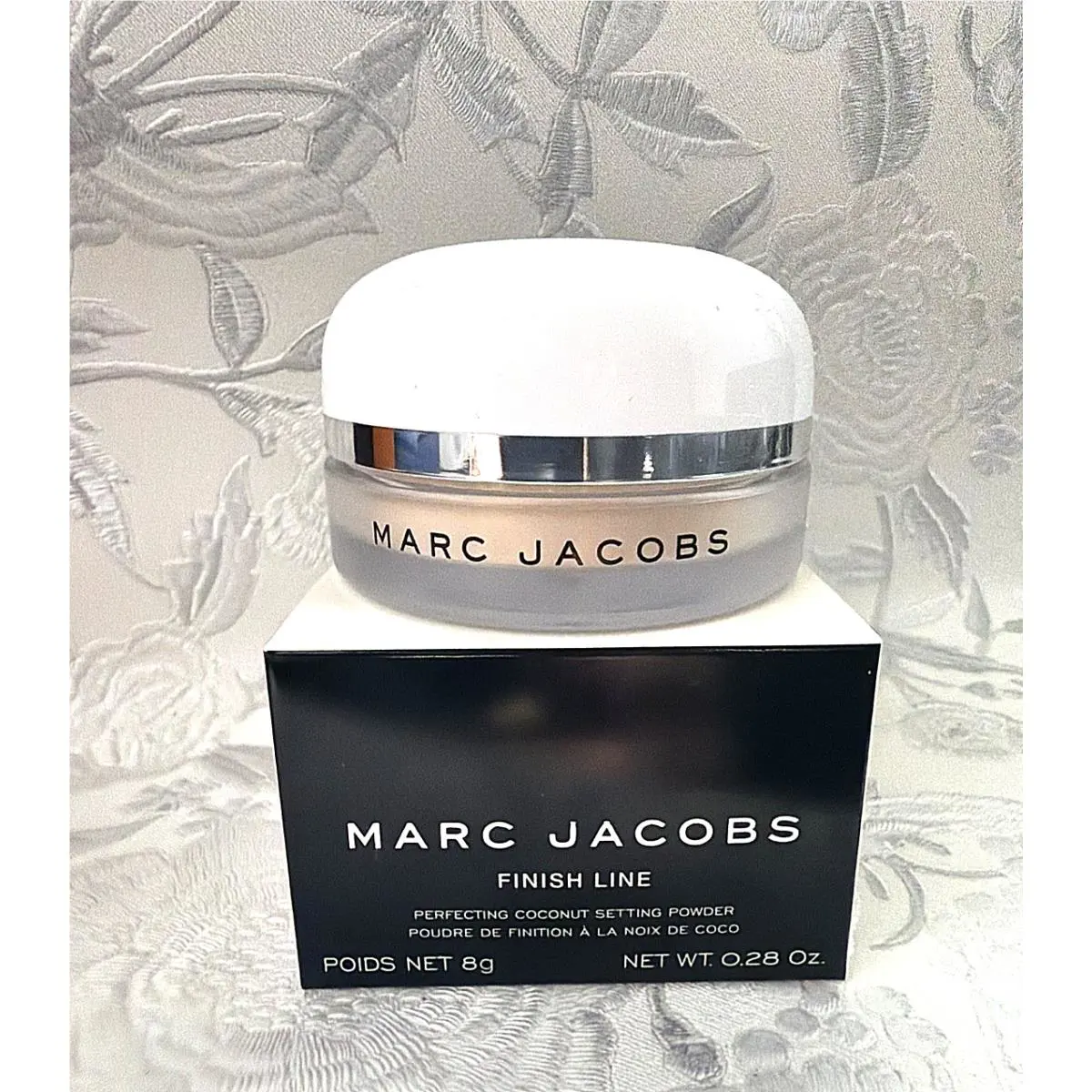 Marc Jacobs Beauty Finish Line Coconut Loose Setting Powder Invisible .28 oz