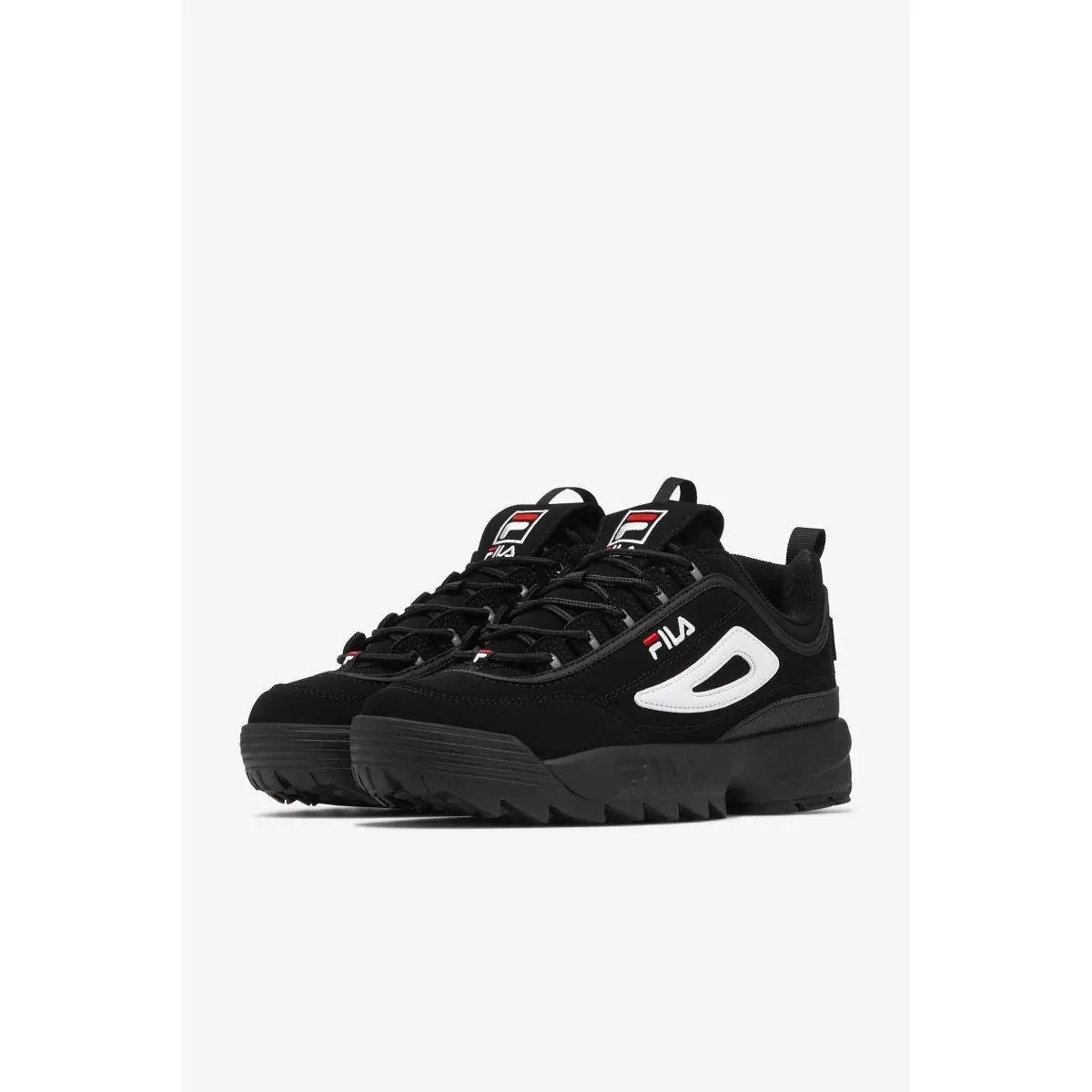 Fila shoes - 041468160219 - 041468160219 - BLACK/WHITE/VINTAGE RED 2