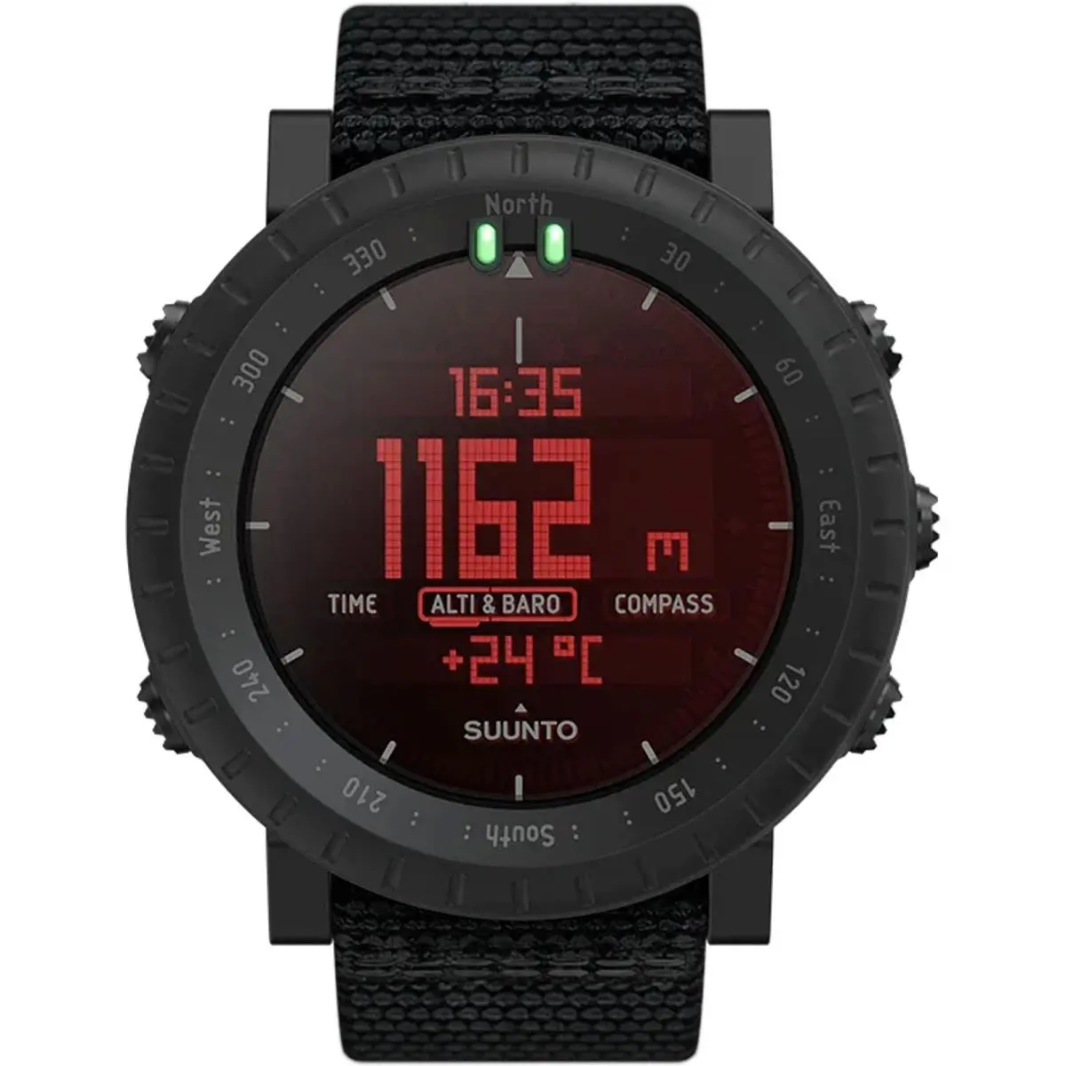 Core Alpha Stealth Black Outdoor Watch SS050504000 by Suunto