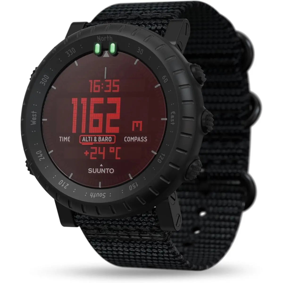 Core Alpha Stealth Sports Watch - Black by Suunto