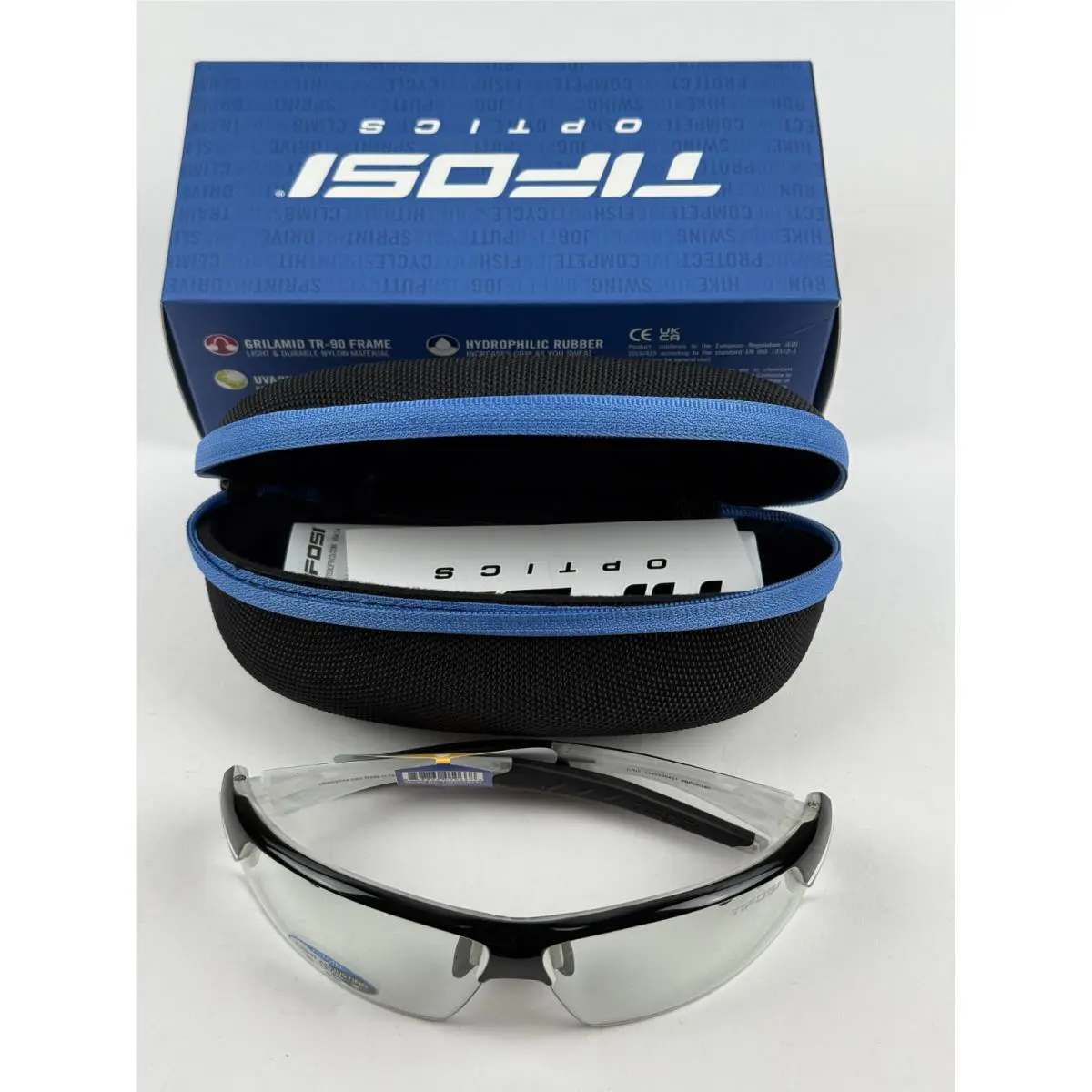 Tifosi Crit Matte Smoke Frame Fototec Sunglasses