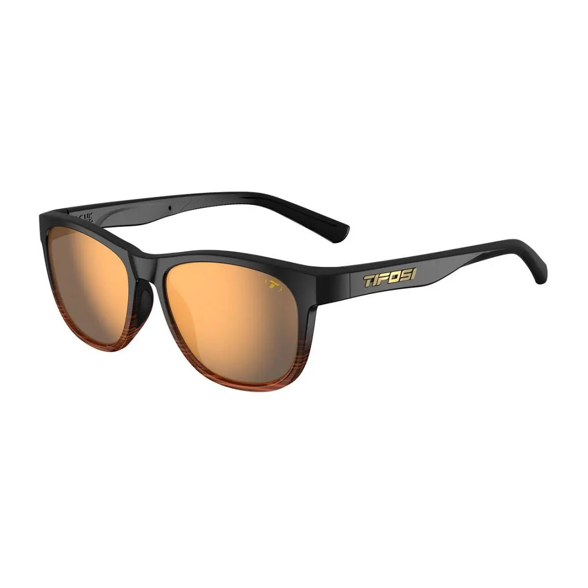 Optics Swank Sunglasses Brown Medium Brown Fade/brown Lens by Tifosi