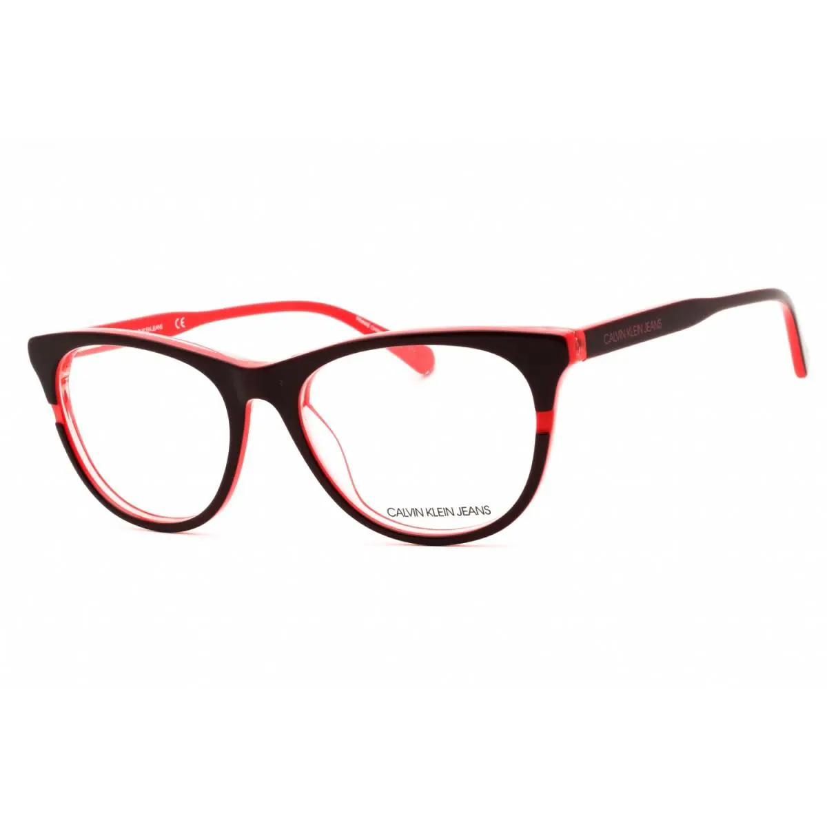 Calvin Klein Jeans CKJ20641 204 Dark Brown/coral 53mm Eyeglasses