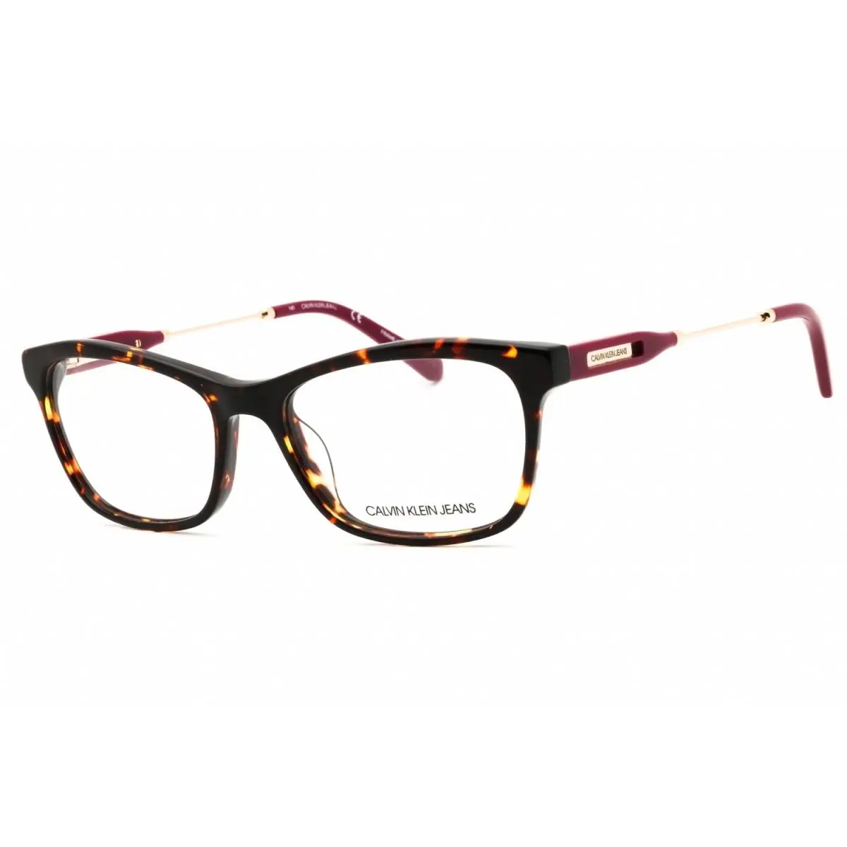 Calvin Klein Jeans CKJ21800 235 Dark Tortoise 51mm Eyeglasses