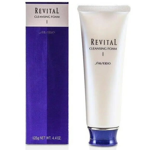 Shiseido Revital Cleansing Foam 1 - 4.4 OZ/125 g -direct From Mfg