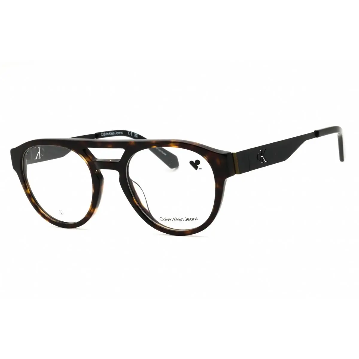 Calvin Klein Jeans CKJ24633 242 Dark Havana 52mm Eyeglasses