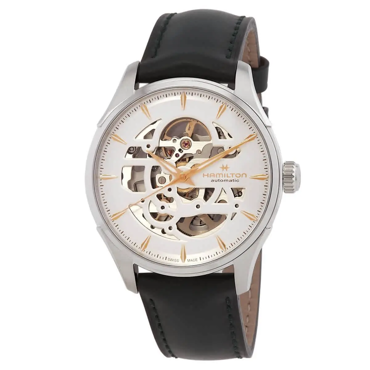 Hamilton Jazzmaster Skeleton Automatic White Dial Men`s Watch H42535810